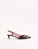 Valentino Vlogo Signature Calfskin Slingback Pump 40Mm / 1.6 In.